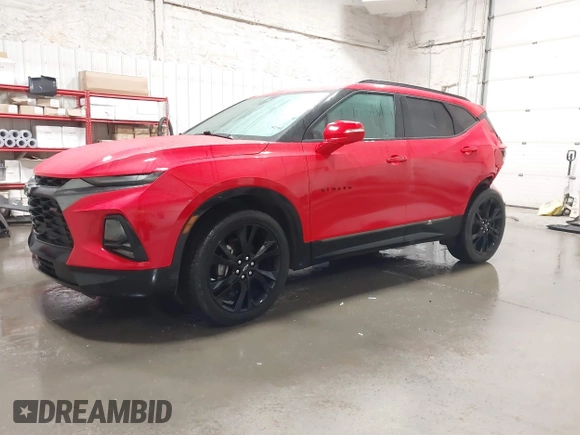 2020 Chevrolet Blazer RS z VIN 3GNKBKRS3LS582313, wystawiony jako IAAI lot #41667611 z przebiegiem 47 059 mil mil oraz . Historia ofert i sprzedaży dostępna na DreamBid. Obrazek 18.