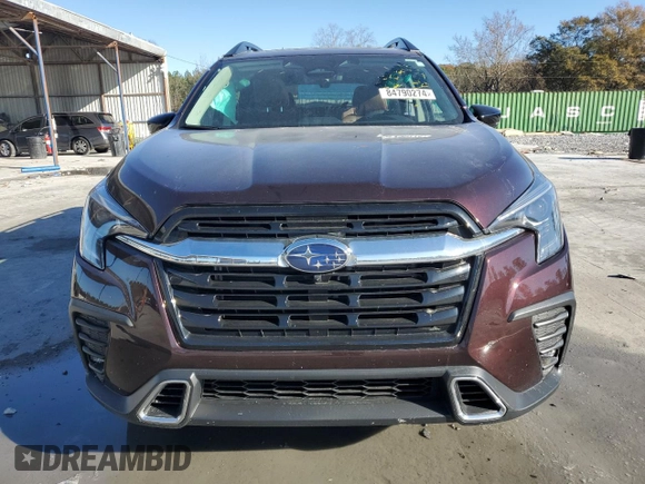 2024 Subaru Ascent Touring z VIN 4S4WMAWD1R3425491, wystawiony jako Copart lot #84790274 z przebiegiem 10 155 mil mil oraz Szkoda całkowita • Salvage title. Historia ofert i sprzedaży dostępna na DreamBid. Obrazek 5.
