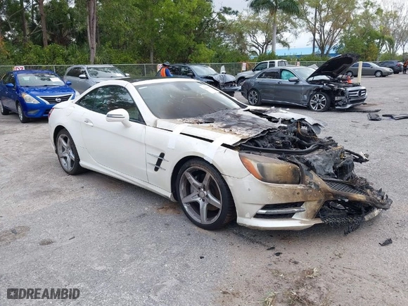 2016 Mercedes-Benz SL with VIN WDDJK6FA4GF041231, listed as a IAAI auction lot 41629978 with 1 mi miles. Bid and sale history available at carsss.com. Image 1.