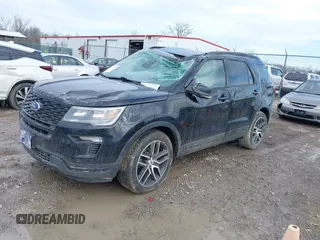 2019 Ford Explorer Sport with VIN 1FM5K8GTXKGA04769, listed as a IAAI auction lot 41651177 with 82,801 mi miles and . Bid and sale history available at DreamBid. Image 17.
