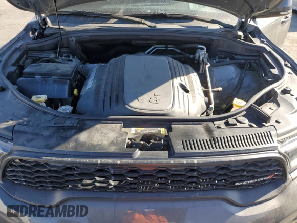 2021 Dodge Durango R/T with VIN 1C4SDHCT5MC761838, listed as a Copart auction lot 88305825 with 58,840 mi miles and Salvage Title. Bid and sale history available at DreamBid. Image 12.
