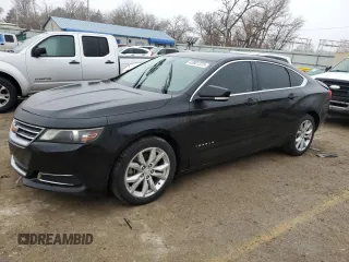 2016 Chevrolet Impala LT with VIN 2G1115S32G9127332, listed as a Copart auction lot 43801375 with 124,759 mi miles and Salvage Title. Bid and sale history available at DreamBid. Image 1.