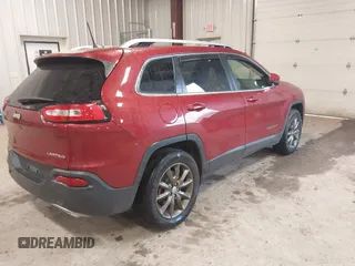 2016 Jeep Cherokee Limited z VIN 1C4PJMDS3GW130800, wystawiony jako IAAI lot #42337413 z przebiegiem 90 949 mil mil oraz . Historia ofert i sprzedaży dostępna na DreamBid. Obrazek 4.