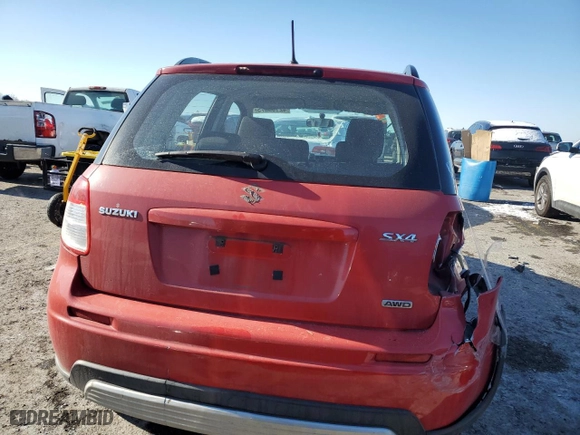 2007 Suzuki SX4 with VIN JS2YB413X75109453, listed as a Copart auction lot 42185675 with 84,548 mi miles and Salvage Title. Bid and sale history available at carsss.com. Image 6.