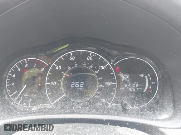 2019 Nissan Note SV with VIN 3N1CE2CP7KL365013, listed as a IAAI auction lot 42068720 with 154,103 mi miles and . Bid and sale history available at DreamBid. Image 7.