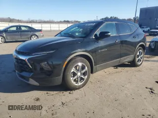 2024 Chevrolet Blazer LT z VIN 3GNKBJRS2RS195075, wystawiony jako Copart lot #46497035 z przebiegiem 26 199 mil mil oraz Czysty tytuł • Clean title. Historia ofert i sprzedaży dostępna na DreamBid. Obrazek 1.
