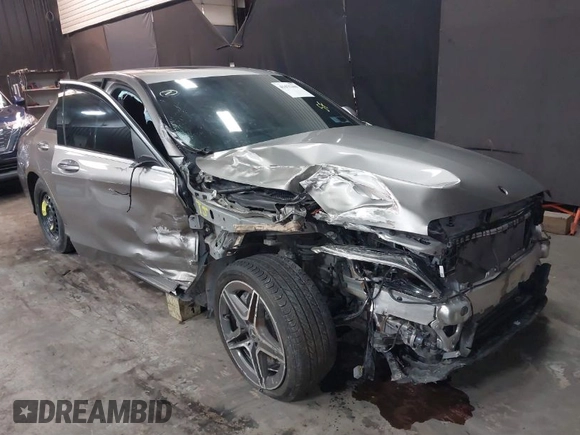 2020 Mercedes-Benz C 300 with VIN WDDWF8EB4LR525375, listed as a IAAI auction lot 41475309 with 29,659 mi miles and . Bid and sale history available at DreamBid. Image 1.