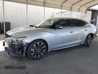 2016 Nissan Maxima S with VIN 1N4AA6AP7GC432423, listed as a Copart auction lot 64696265 with 222,772 mi miles and Salvage title. Bid and sale history available at DreamBid. Image 1.