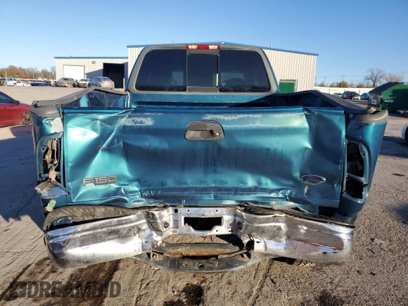 2000 Ford F-150 XL with VIN 1FTRX18W5YNB91950, listed as a Copart auction lot 84654584 with 0 mi miles and Salvage Title. Bid and sale history available at carsss.com. Image 6.
