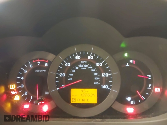 2010 Toyota RAV4 Limited with VIN JTMDF4DV0AD034544, listed as a IAAI auction lot 41298472 with 132,634 mi miles and . Bid and sale history available at DreamBid. Image 7.