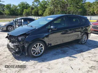 2017 Toyota Prius v Two with VIN JTDZN3EU2HJ067274, listed as a Copart auction lot 50703205 with 59,522 mi miles and Salvage Title. Bid and sale history available at carsss.com. Image 1.