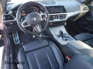 2022 BMW 2 Series 230i with VIN 3MW23CM00N8C66480, listed as a Copart auction lot 86876904 with 25,804 mi miles and Salvage Title. Bid and sale history available at carsss.com. Image 8.