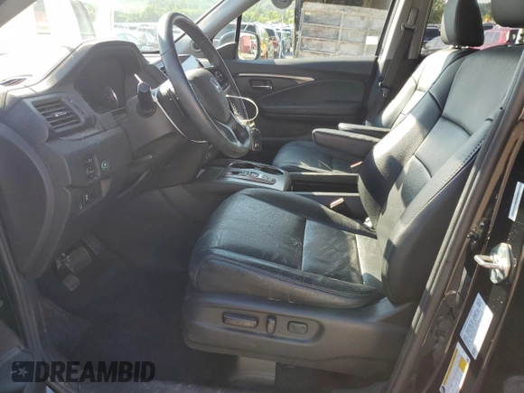 2021 Honda Pilot Special Edition with VIN 5FNYF6H21MB024227, listed as a Copart auction lot 58386055 with 27,371 mi miles and Salvage title. Bid and sale history available at DreamBid. Image 7.