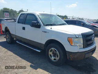 2011 Ford F-150 XL with VIN 1FTEX1EM3BFB36917, listed as a IAAI auction lot 42810657 with 233,059 mi miles and . Bid and sale history available at DreamBid. Image 1.
