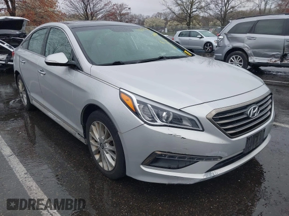 2015 Hyundai Sonata 2.4L Sport with VIN 5NPE34AF1FH124944, listed as a IAAI auction lot 42023381 with 169,376 mi miles. Bid and sale history available at carsss.com. Image 6.