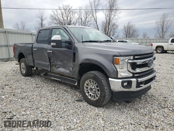 2021 Ford Super Duty F-250 SRW XL with VIN 1FT7W2B63MED45073, listed as a Copart auction lot 49777495 with 99,890 mi miles and Salvage Title. Bid and sale history available at carsss.com. Image 4.