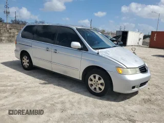 2003 Honda Odyssey EX-L with VIN 5FNRL18993B077169, listed as a Copart auction lot 51256895 with Not Provided miles and Salvage Title. Bid and sale history available at DreamBid. Image 4.