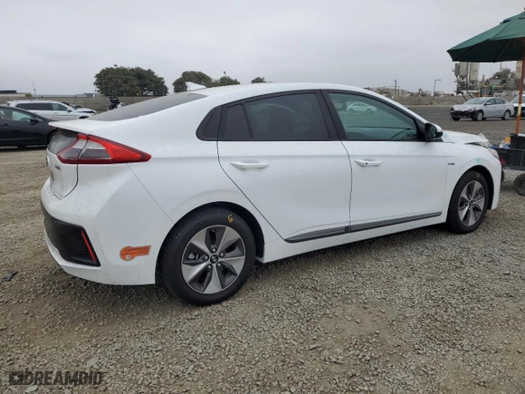 2019 Hyundai Ioniq Electric with VIN KMHC75LH1KU044331, listed as a Copart auction lot 76345554 with 28,641 mi miles and Salvage Title. Bid and sale history available at carsss.com. Image 3.