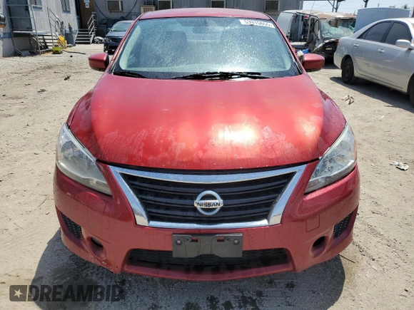 2014 Nissan Sentra SV with VIN 3N1AB7AP6EY286780, listed as a Copart auction lot 53915655 with 141,200 mi miles and Clean Title. Bid and sale history available at DreamBid. Image 5.