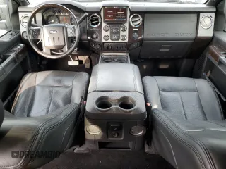 2015 Ford F-250 Lariat with VIN 1FT7W2BT4FEA24992, listed as a Copart auction lot 57040065 with 151,573 mi miles and Salvage title. Bid and sale history available at DreamBid. Image 8.