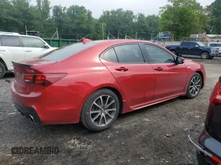 2020 Acura TLX w/A-Spec Pkg with VIN 19UUB1F60LA012131, listed as a Copart auction lot 52073815 with 79,397 mi miles and Salvage title. Bid and sale history available at DreamBid. Image 3.