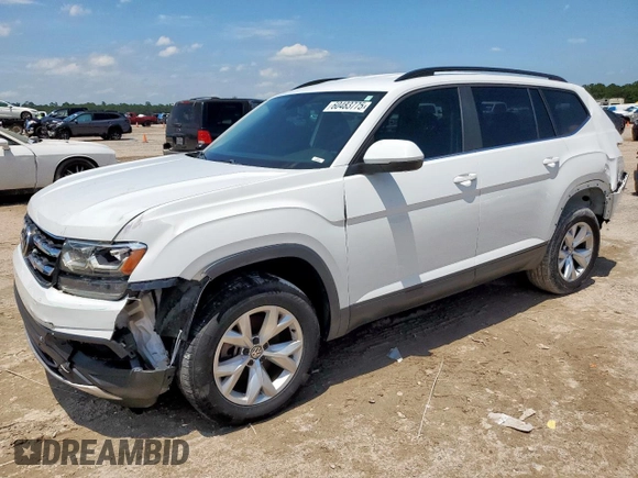 2020 Volkswagen Atlas S с VIN 1V2AP2CA6LC501444, выставлен на аукционе Copart как лот 60483775 с пробегом 80 795 миль миль и Списание • Salvage title. История ставок и продаж доступна на DreamBid. Изображение 1.