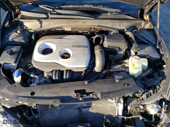 2017 Kia Optima Hybrid EX with VIN KNAGU4LE9H5011852, listed as a Copart auction lot 84852844 with 144,413 mi miles and Salvage Title. Bid and sale history available at carsss.com. Image 11.