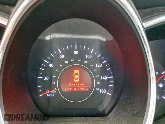 2013 Kia Optima LX with VIN 5XXGM4A76DG214999, listed as a Copart auction lot 48585905 with 161,745 mi miles and Salvage Title. Bid and sale history available at carsss.com. Image 9.