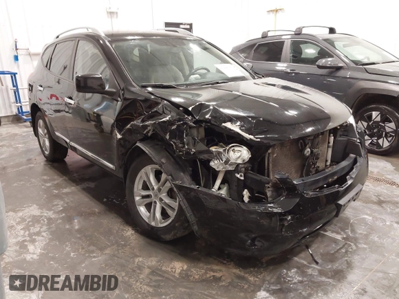 2013 Nissan Rogue S with VIN JN8AS5MV1DW135156, listed as a IAAI auction lot 41946360 with 122,952 mi miles and . Bid and sale history available at DreamBid. Image 6.