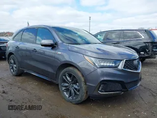 2020 Acura MDX w/Technology/A-Spec Pkg with VIN 5J8YD4H07LL034136, listed as a IAAI auction lot 41933687 with 34,520 mi miles. Bid and sale history available at carsss.com. Image 1.