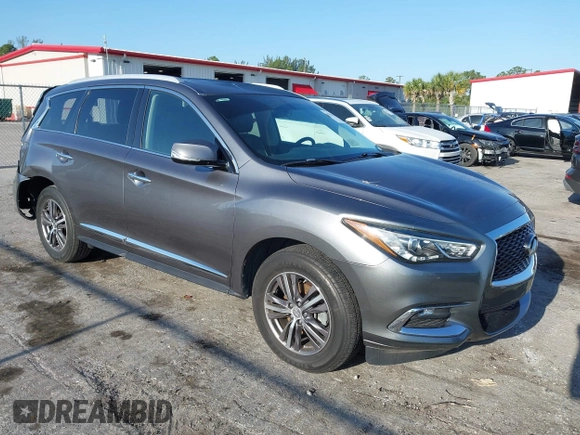 2017 Infiniti QX60 with VIN 5N1DL0MN0HC518047, listed as a IAAI auction lot 42064816 with 79,881 mi miles. Bid and sale history available at carsss.com. Image 1.