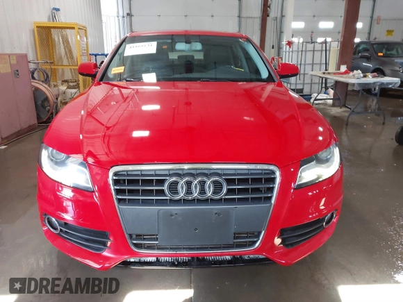 2012 Audi A4 2.0T Premium Plus with VIN WAUEFAFL4CN013057, listed as a IAAI auction lot 41565131 with 104,448 mi miles. Bid and sale history available at carsss.com. Image 12.