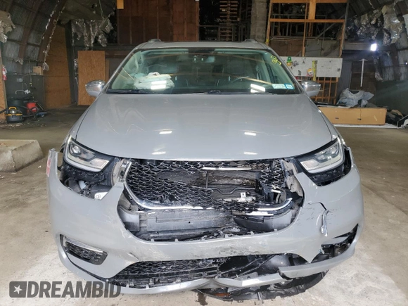 2022 Chrysler Pacifica Limited с VIN 2C4RC1GG7NR153169, выставлен на аукционе Copart как лот 53237435 с пробегом 93 350 миль миль и Списание • Salvage title. История ставок и продаж доступна на DreamBid. Изображение 5.