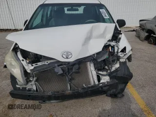2012 Toyota Sienna with VIN 5TDZK3DC6CS244891, listed as a Copart auction lot 54442055 with 137,680 mi miles and Salvage title. Bid and sale history available at DreamBid. Image 5.