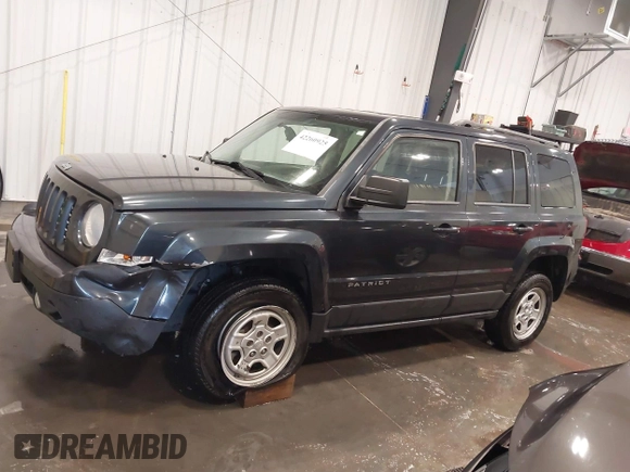 2015 Jeep Patriot Altitude with VIN 1C4NJRBBXFD102560, listed as a IAAI auction lot 42260925 with 183,056 mi miles and . Bid and sale history available at DreamBid. Image 14.