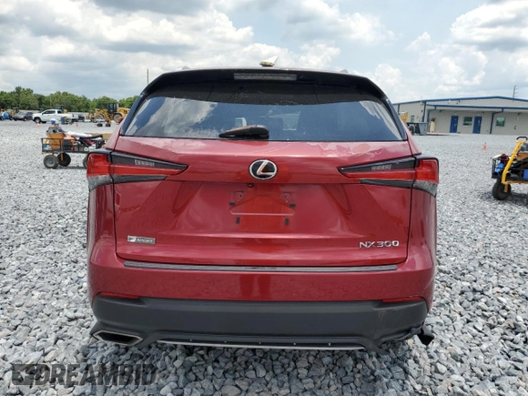 2019 Lexus NX 300 with VIN JTJBARBZ2K2210464, listed as a Copart auction lot 58065085 with 67,613 mi miles and Non repairable. Bid and sale history available at DreamBid. Image 6.