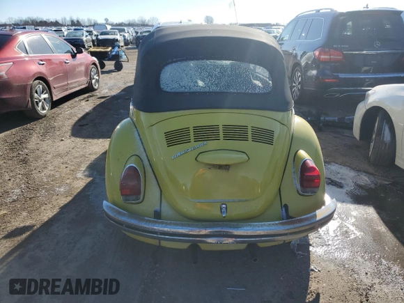 1971 Volkswagen Beetle with VIN 1513043520, listed as a Copart auction lot 47105695 with 30,731 mi miles and Clean title. Bid and sale history available at DreamBid. Image 6.