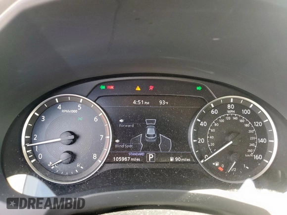 2019 Infiniti QX50 Luxe с VIN 3PCAJ5M1XKF123830, выставлен на аукционе Copart как лот 57996695 с пробегом 105 967 миль миль и Списание • Salvage title. История ставок и продаж доступна на DreamBid. Изображение 9.