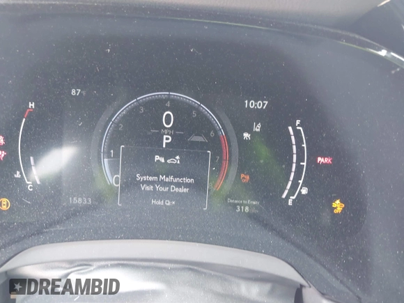 2023 Lexus RX 350 with VIN 2T2BAMBA5PC003698, listed as a IAAI auction lot 42331145 with 15,833 mi miles and . Bid and sale history available at DreamBid. Image 7.