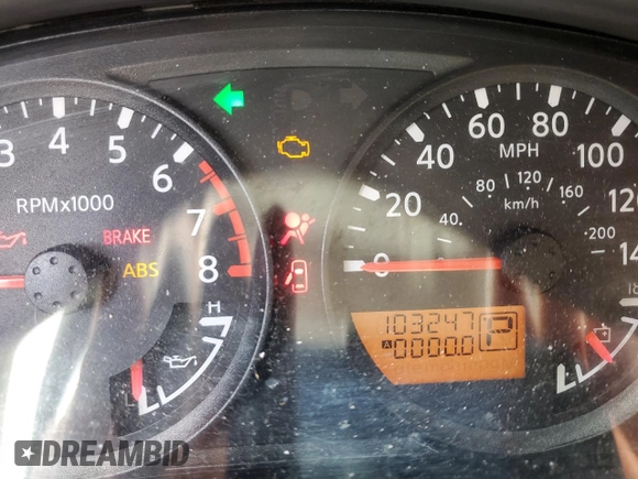 2014 Nissan Frontier S with VIN 1N6AD0ER6EN765835, listed as a Copart auction lot 59767305 with 103,247 mi miles and Salvage title. Bid and sale history available at DreamBid. Image 9.