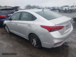 2021 Hyundai Accent SE with VIN 3KPC24A66ME131089, listed as a IAAI auction lot 41551049 with 75,664 mi miles. Bid and sale history available at carsss.com. Image 3.
