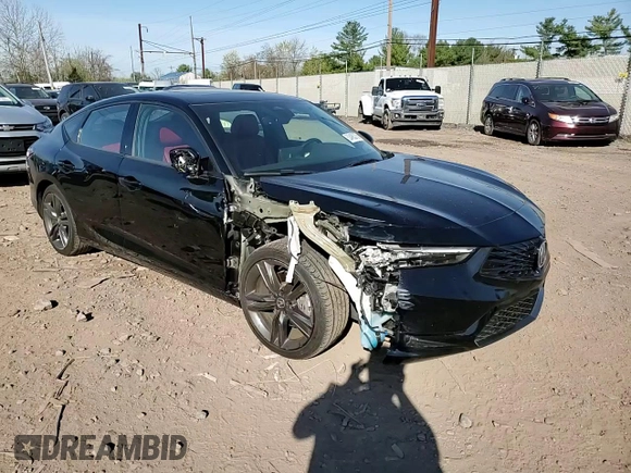 2024 Acura Integra w/A-Spec Package with VIN 19UDE4H30RA009850, listed as a Copart auction lot 53495375 with 9,036 mi miles and Salvage title. Bid and sale history available at DreamBid. Image 13.