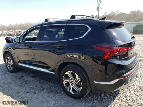 2022 Hyundai Santa Fe SEL with VIN 5NMS24AJ6NH469473, listed as a Copart auction lot 44717215 with 81,001 mi miles and Salvage Title. Bid and sale history available at carsss.com. Image 2.