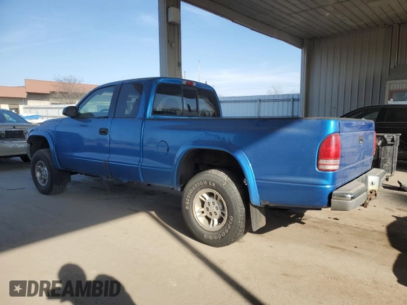 1998 Dodge Dakota SLT with VIN 1B7GG22Y7WS544081, listed as a Copart auction lot 48621255 with 211,449 mi miles and Clean Title. Bid and sale history available at carsss.com. Image 2.