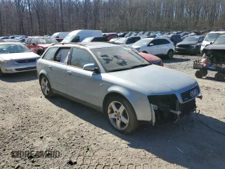 2002 Audi A4 1.8T with VIN WAUVC68E52A185611, listed as a Copart auction lot 48143095 with 187,086 mi miles and Salvage Title. Bid and sale history available at carsss.com. Image 4.
