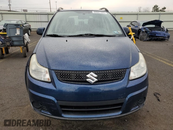 2011 Suzuki SX4 Crossover with VIN JS2YB5A39B6304033, listed as a Copart auction lot 49991965 with 66,654 mi miles and Salvage Title. Bid and sale history available at carsss.com. Image 5.