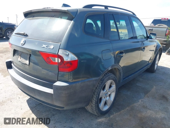 2005 BMW X3 3.0i z VIN WBXPA93425WD13768, wystawiony jako IAAI lot #42463088 z przebiegiem 142 877 mil mil oraz . Historia ofert i sprzedaży dostępna na DreamBid. Obrazek 4.