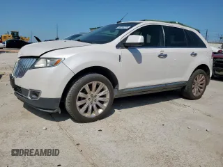 2011 Lincoln MKX with VIN 2LMDJ6JK1BBJ15080, listed as a Copart auction lot 50955275 with 196,494 mi miles and Salvage Title. Bid and sale history available at carsss.com. Image 1.