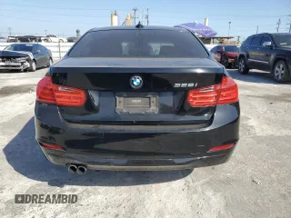 2013 BMW 3 Series 328i with VIN WBA3C1C54DF435198, listed as a Copart auction lot 62025995 with 254,441 mi miles and Salvage title. Bid and sale history available at DreamBid. Image 6.