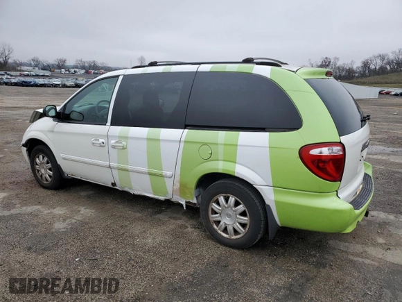 2007 Chrysler Town & Country LWB Touring with VIN 2A4GP54L67R302849, listed as a Copart auction lot 80925034 with 120,258 mi miles and Non Repairable. Bid and sale history available at carsss.com. Image 2.